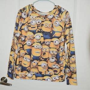 Minions sweater. Size small.